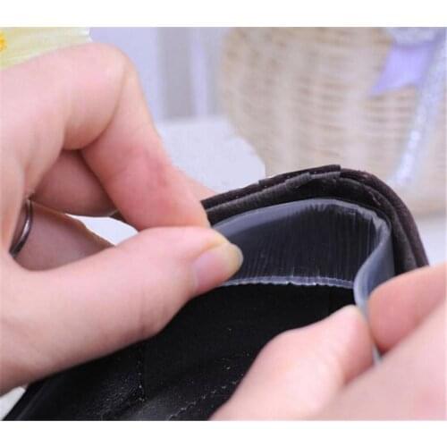 1Pair/2Pcs Silicone Gel Heel Cushion Protector Foot Feet Care Shoe Insert Pad Insole Wholesale
