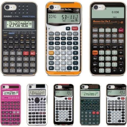 Calculator Silicone Shell Cover For Xiaomi mi Redmi Note 3 4 4X 5 6 7 8 8t 9 9s 9t 10 pro lite