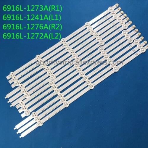 LED Bar strip Ar ray for 50"ROW 2.1 Rev 0.4 backlight 6916L-1273A 6916L-1241A 6916L-1276A 6916L-1272A LG 50LN5400
