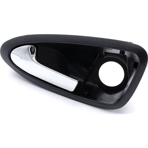 Within the door handle knob