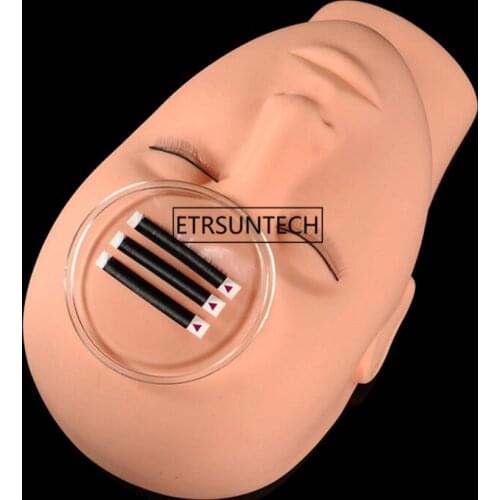 100pcs Grafting Tools Fake Eyelash Silicone Pad False Eyelashes Holder Isolated Patches Maquiagem Forehead Pads F3195