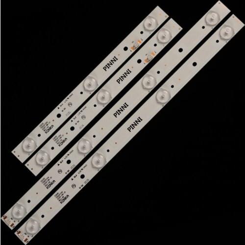 1lot/ 2pcs 3LED & 2pcs4LED Konka light strip 35021104/228 35021099/248 backlight strip 6V 4LED 33.8CM & 3LED 22.8CM 40626 30626