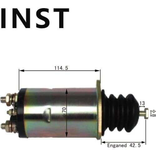 ELECTROMAGNETIC SWTICH SOLENOID FOR 24V 0-47100-3070 0-23000-3150 138896 66-8414 1811510370 1811510440 0471003070