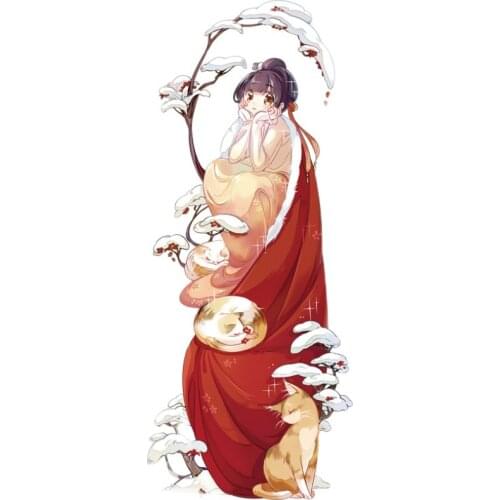 Fairy Vintage Winter Girls Washi Tapes Bullet Journal Masking Tape Adhesive Tape DIY Scrapbooking Washi Stickers