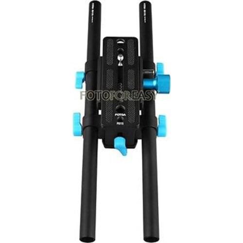 FOTGA DP3000 15mm Rail Rod Advanced QR Baseplate Mount For DSLR Follow Focus Rig
