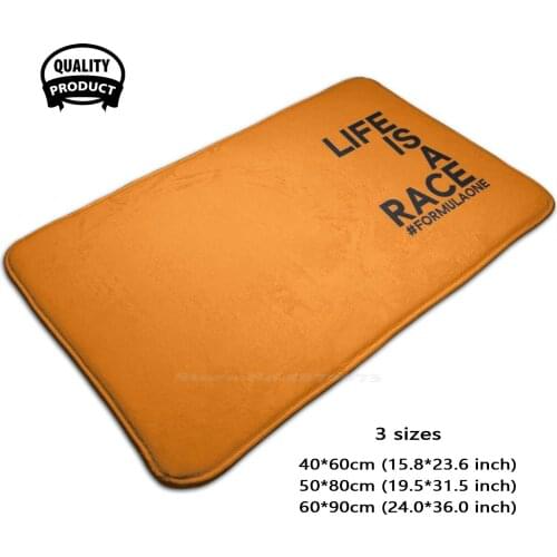 Racing Door Mat Foot Pad Home Rug Formula Formulaone Racing 2020 2020 Lewis Mclaren Automobile Helmet Car Vehicle Motorsport
