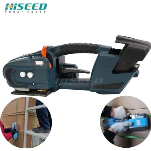 JD13 / 16 portable electric baler plastic steel belt automatic hot melt strapping machine stone tray