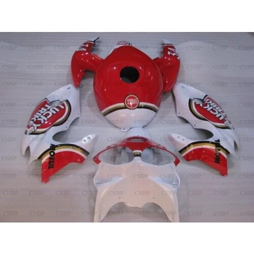 SV400 1998 - 2002 Fairing Kits SV650 00 01 Fairings for Suzuki SV400 1999 Red White Fairings