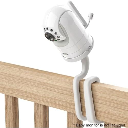 Baby Monitor Mount Camera Holder Bracket Compatible with Infant Optics DXR 8 Most Other Baby Monitors Baby Camera Monitor Holder