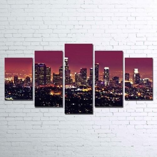 LA-2 5 PIECE CANVAS FOR LIVING ROOM