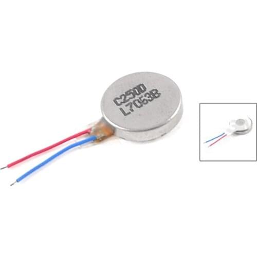 IMC Hot DC 3V 60mA 9000+/-2000RPM Phone Coin Flat Vibrating Vibration Motor