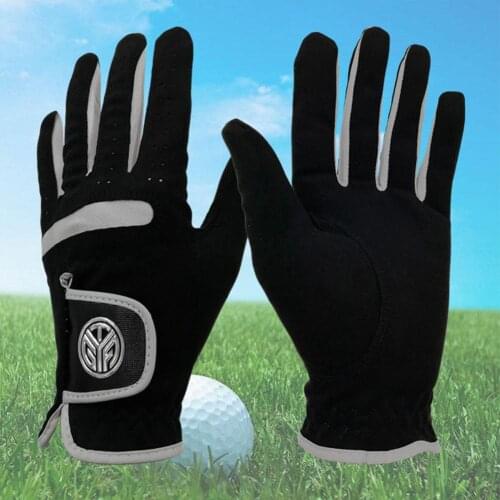 Mens Left And Right Hand Can Choose Ultra-thin Wear-resistant Golf Gloves Woven M6U9