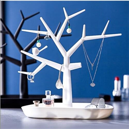 Nordic Chic Wood Small Item Storage Rack Modern Minimalist Elegance Jewery Key Holders Storage Racks for Home