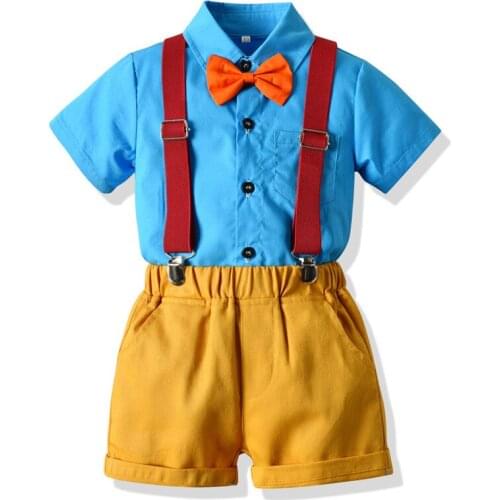 Baby clothes Clothes Set Outfits Set Summer 2020 Kids Boy Summer clothes Suit Birthday Boys Baby Clothes Suit Kids Boy Clothes