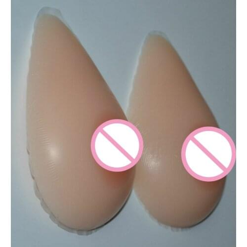 Full Silicone Breast Forms Enhancer Cross Dresser Transgender Cosplay 300g/pair