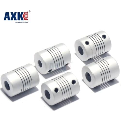 2021 D18L25 Steel Rodamientos Ball Bearing Axk Coupler Shaft Couplings Od18mm*25mm Cnc Parts Stepper Motor 8mm To 10mm