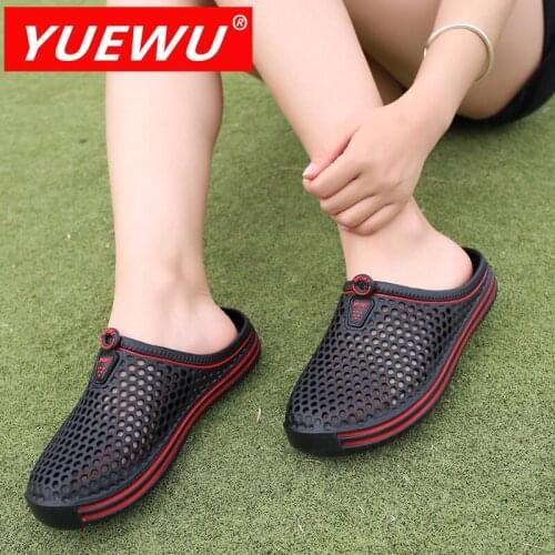 YUEWU BRAND 2021 New Fashion Womens Sandals Seaside Beach Surfing Slippers EVA Massage Slippers Sandals Couples Slipper