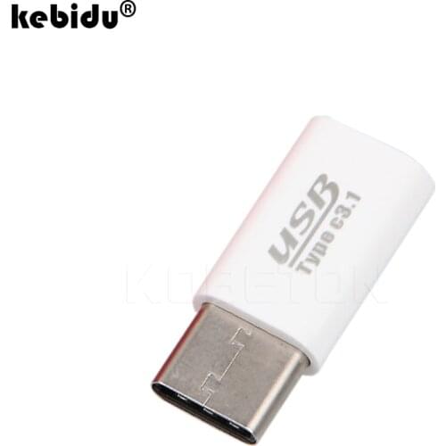 Kebidu Type C USB 3.1 Transfer Head Charging Data Transmission Transfer Head type c USB Data Adapter for Tablet Mobile Phone