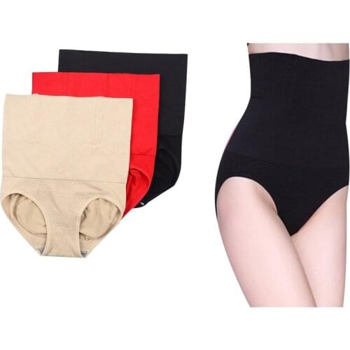 Women Shapers High Waist Slimming Tummy Control Knickers Pants Pantie Briefs Magic Body Shapewear Lady Corset Seamless Underwear