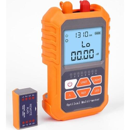 3in1 mini Optical Power Meter Network Cable Test fiber tester with 5km Visual Fault Locator