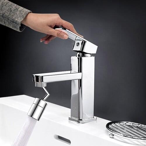 720 Degree Universal Splash Filter Water Saving Swivel Kitchen Tap Anti Splash Nozzle Sprayer Water Bubbler Kitchen Supplies