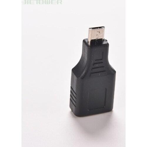 Micro USB to USB Female OTG Host Adapter for Cell phone Tablet Connected Flash Disk Mouse Black 1000pcs/lot