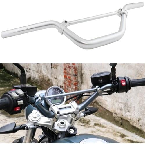 Motorcycle 7/8" 22mm Handlebar Aluminum Drag Bar Handle Bar For BMW R NINE T Pure/ Scrambler/ Urban G/S 2014-2020