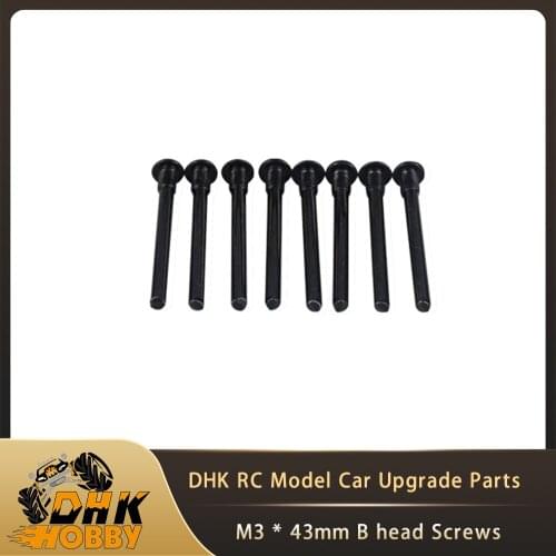 RC Car Parts 8381-728 DHK Hobby 8384 8382 8135 Original Accessories M3 * 43mm B head Screws