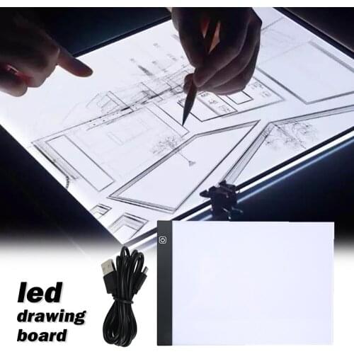 A4 LED Drawing Tablet Digital Graphics Pad USB LED Light Box Copy Board Electronic Art Graphic Painting Writing Table