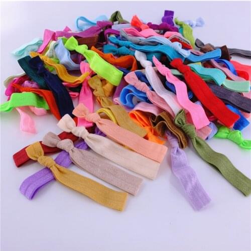 Elastic hair tie FOE hair band hair rope Hair elastic Yoga ties Ponytail tie 50 pcs/lot, You pick up colors