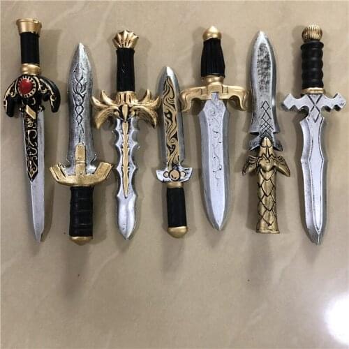 32cm Movie Game Anime 1:1 7 Styles Dagger Sword Knife Action Figure Model Halloween Cosplay Prop PU Weapon Kids Role Play Gift