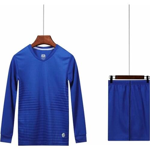 2020 longsleeve soccer jerseys Children sport running cycling football kids kits custom logo name number soccer uniforms suits