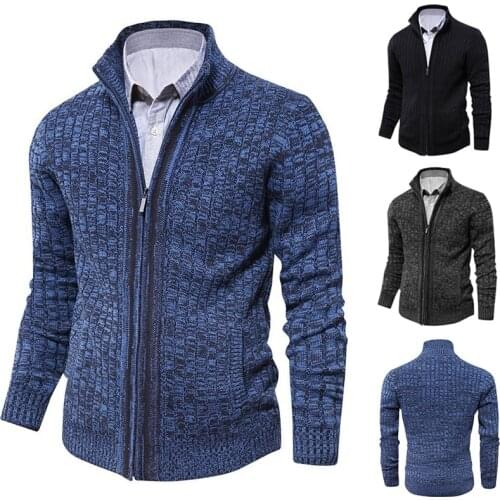 Harajuku Cardigan Sweater Male Sweater Jersey Casual Man Winter Jacket Mens Coat Brand Knitted Cardigan Winter Clothing For Men