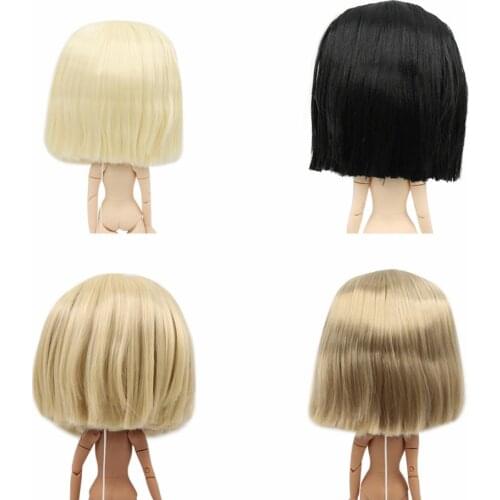 Blyth doll icy wig rbl scalp and dome short hair for DIY custom doll accessory toy