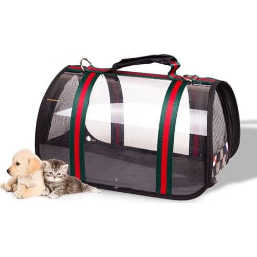 Pet Dog Travel Carrier Bag For Small Dogs Cats Portable Breathable Fashion Outdoor Dog bags PB723