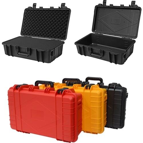 Portable Tool Case Impact Resistant Safety Case Instrument Box Equipment Storage Case Outdoor Tool Box With Sponge Lining