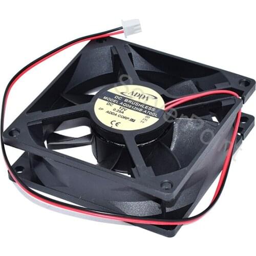 Genuine New For ADDA AQ0812HB-A70GL 12V 0.25A 8CM 8025 2 Lines Advanced Waterproof Cooling Fan