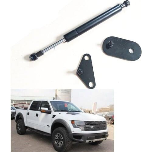 QDAEROHIVE rear truck Tailgate Assist Shock Buffer Down Slow Drop Telescopic For Ford F150 Lincoln Mark Lift Support 2016-2018