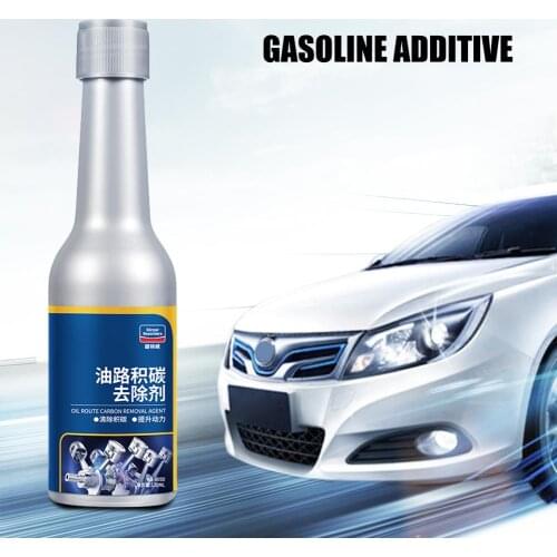 Car Oil Route Carbon Removal Agent Carbon Deposit Cleaning Fuel Saving Gasoline Additive Protect Engine Car Washer 120ml