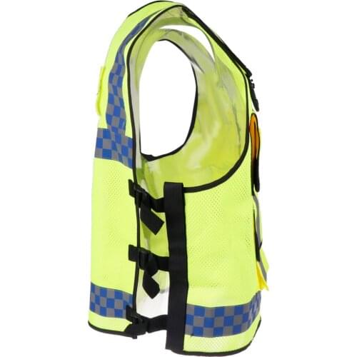 Reflective Vest Workwear Multi-Pocket Reflective Strip For Construction Baggage