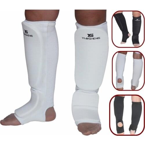 Taekwondo shank protector Karate Ankle Support Elbow&Knee Pads Taekwondo Kick Boxing Ankle Leg Guard Brace Protector Shin guards