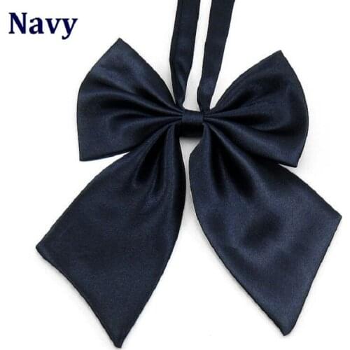 2018 solid Bow Ties women Style business butterfly bowtie Work necktie