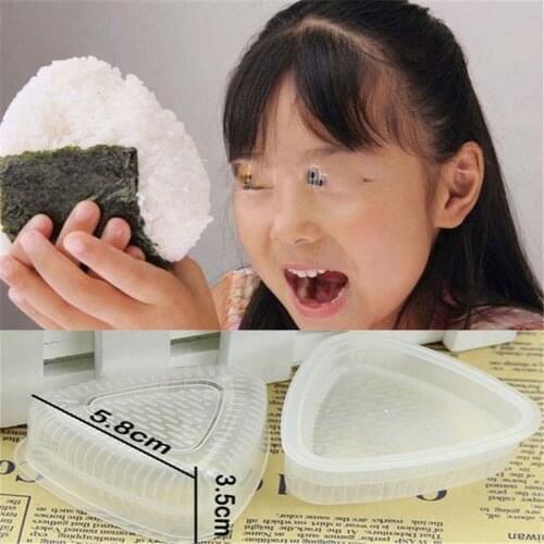 2PCS/1 Set Sushi Mold Rice Ball Bento Press Maker Mold DIY Tool Sushi Tools Kitchen Gadgets