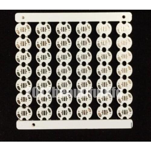 8mm/12mm/14mm/16mm/20mm Aluminium Heatsink Base PCB Board 2525 Type For Cree XBD LED