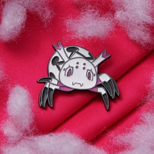 Anime So I'm a Spider, So What? Kumo Desu ga, Nanika? Shiraori Metal Badge Button Brooch Pins Collection Souvenir Student Gift
