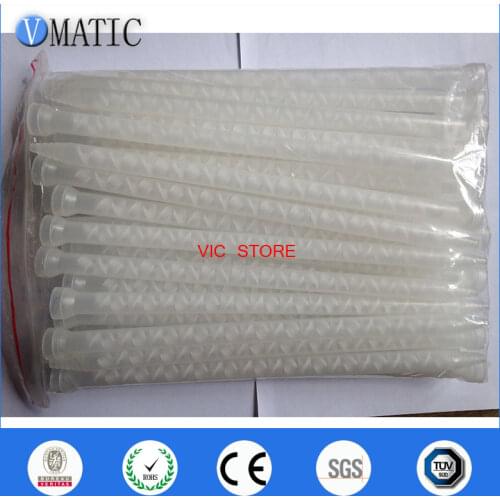 Free Shipping Plastic Resin Static Mixer MC10-24 Mixing Nozzles For Duo Pack Epoxies Static Mixer 10Pcs/Bag