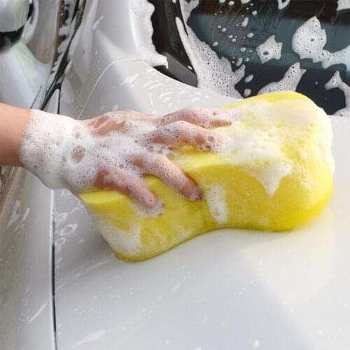 1 Piece Of Car Washing Sponge 8-Shaped Coral Velvet Sponge Elastic And Ultra Durable Automobile Washing Supplies Cleaning Tools