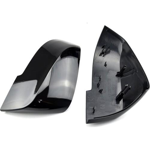 Pair Rearview Mirror Cover Side Wing Rear View Mirror Case Covers For BMW F20 F21 F22 F30 F32 F36 X1 F87