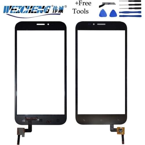 WEICHENG Black Digitizer Screen For Archos 64 Xeon Touch Screen Glass Digitizer Sensor for 64 Xeon touchReplacement + free tools