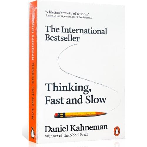 Daniel Kahneman Thinking,fast and Slow Reading English Books for Adult A lifetimes worth of wisdom Economic management books